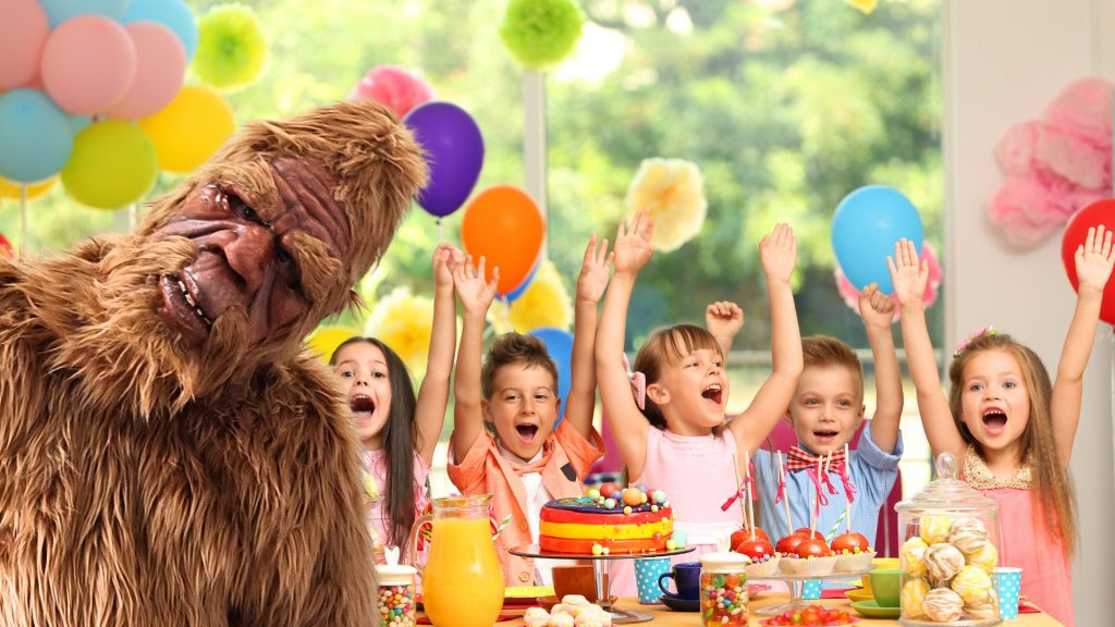 Bigfoot Birthday Party Appearances