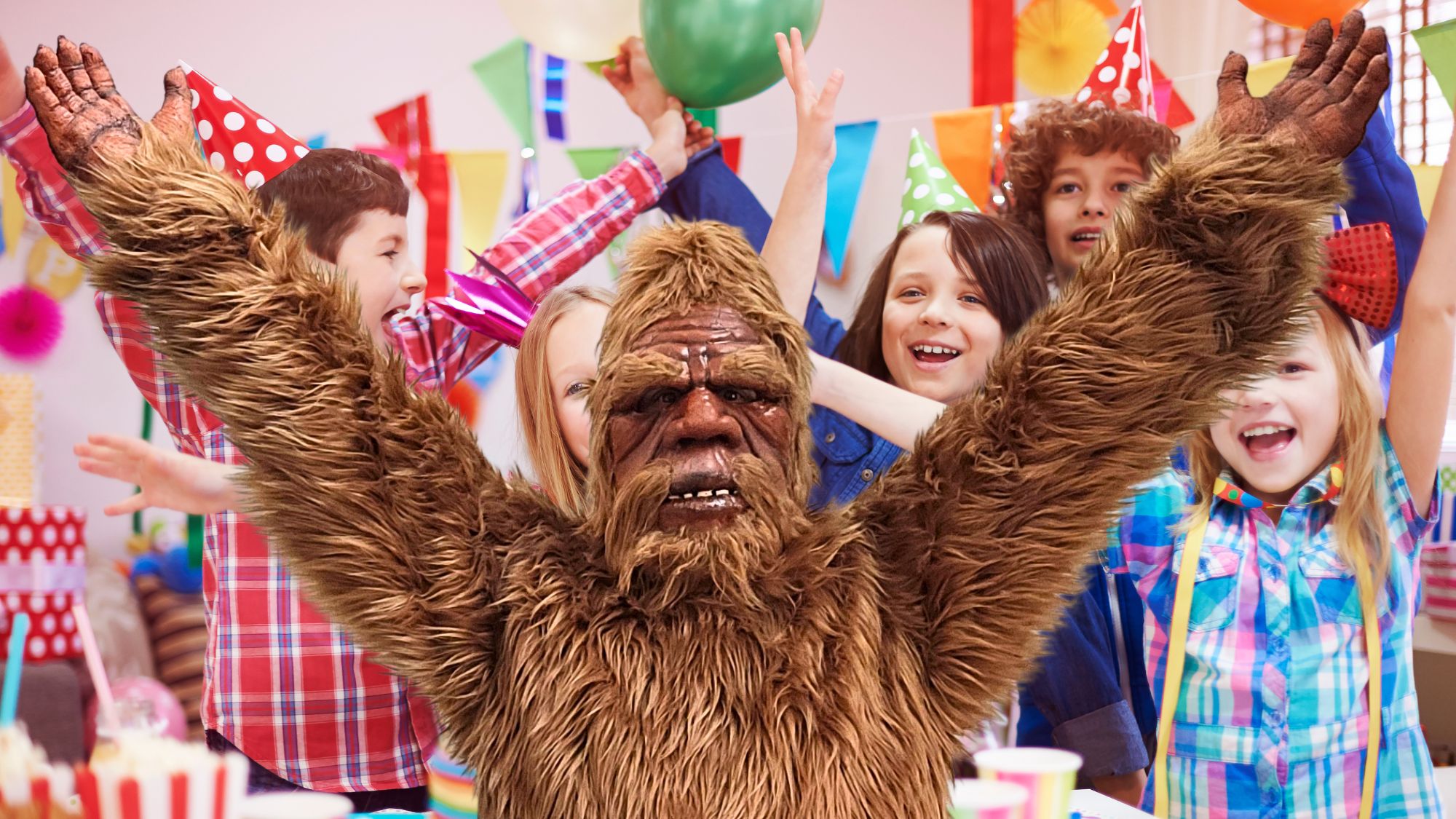 Bigfoot Birthday Party Appearances