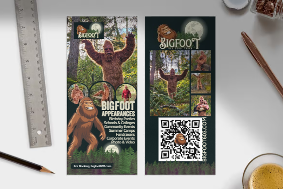 Bigfoot 603 Rack Card